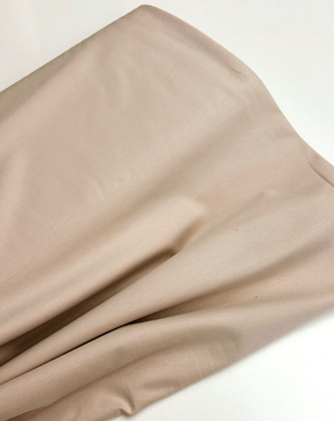 Bio Jersey dunkelbeige GOTS zertifiziert