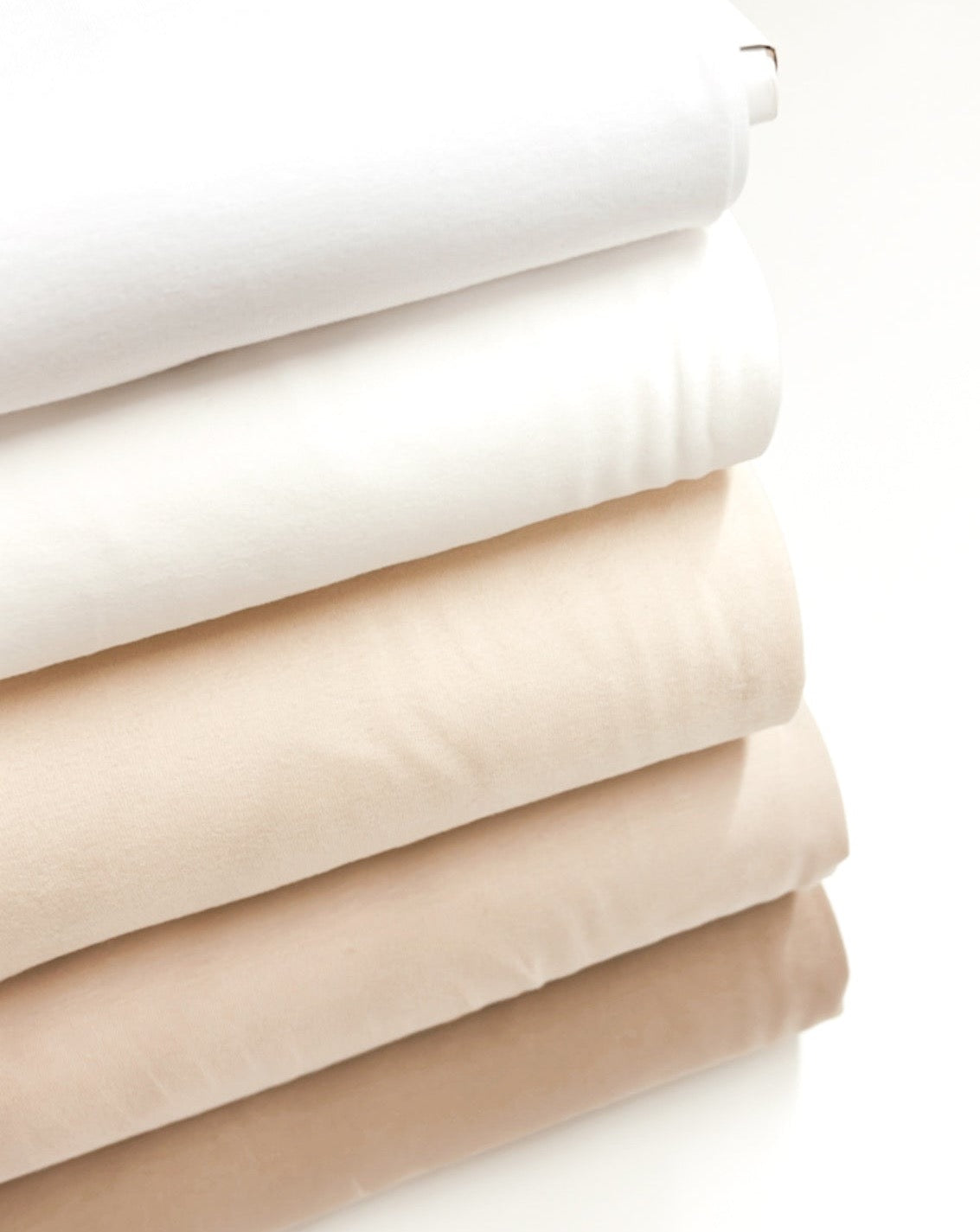 Bio Jersey dunkelbeige GOTS zertifiziert