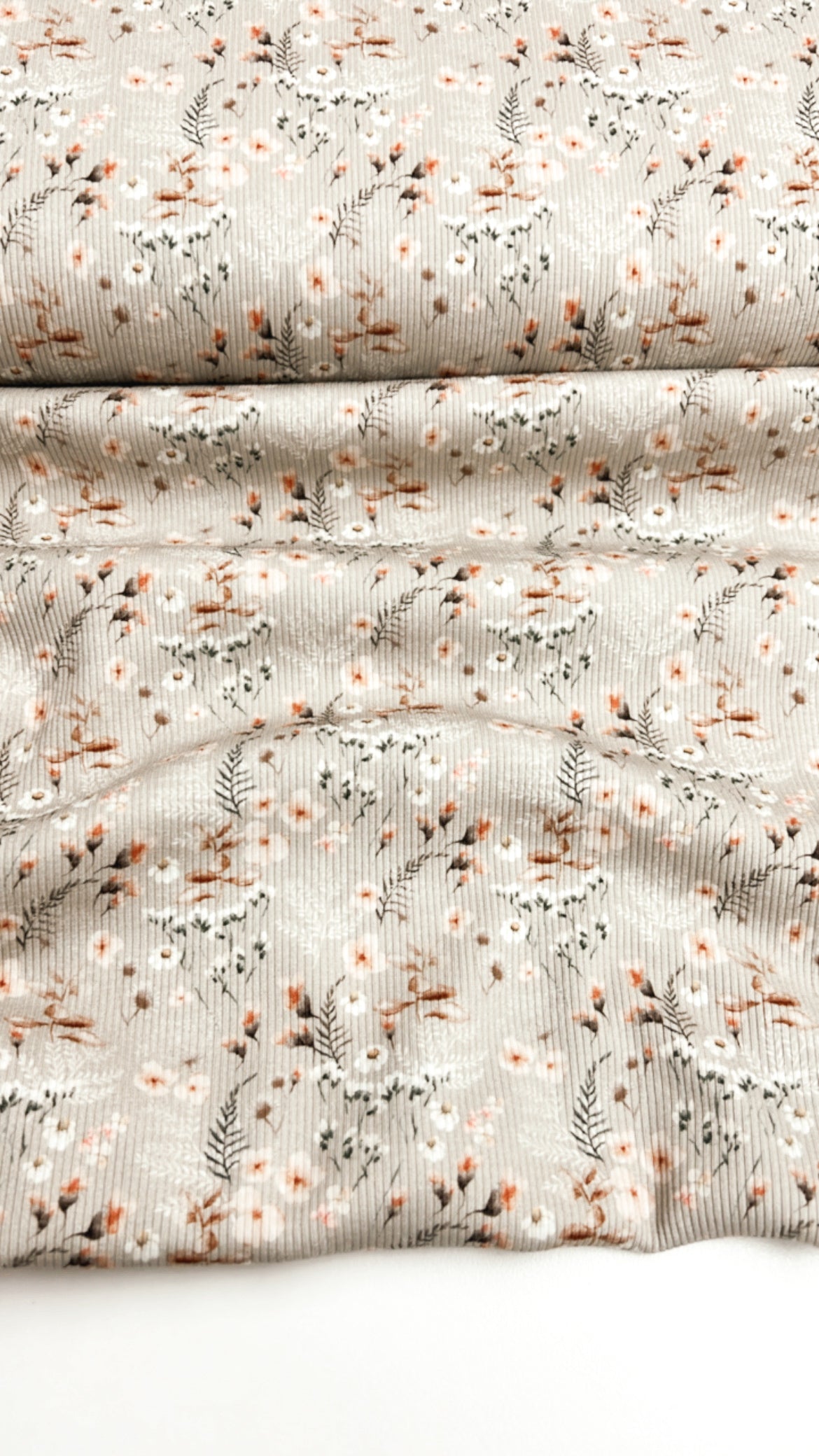 Bio Ribjersey Blumenwiese Eigenproduktion Reaktivdruck