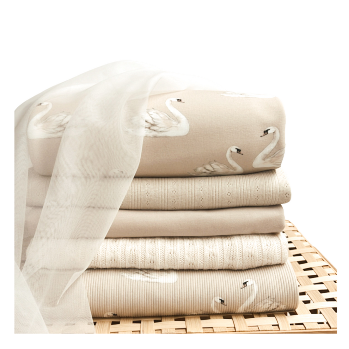 Bio Ribjersey Schwanen Traum Eigenproduktion Reaktivdruck