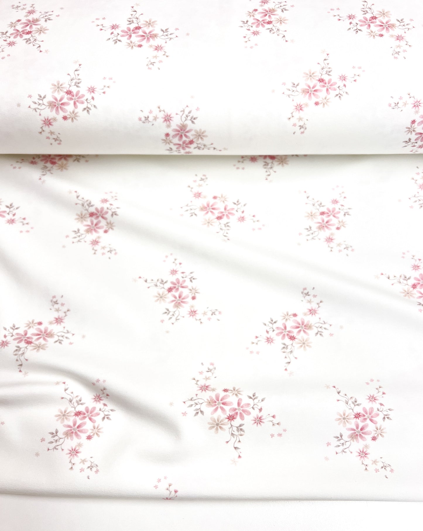 Bio Jersey delicate Flowers Eigenproduktion Reaktivdruck