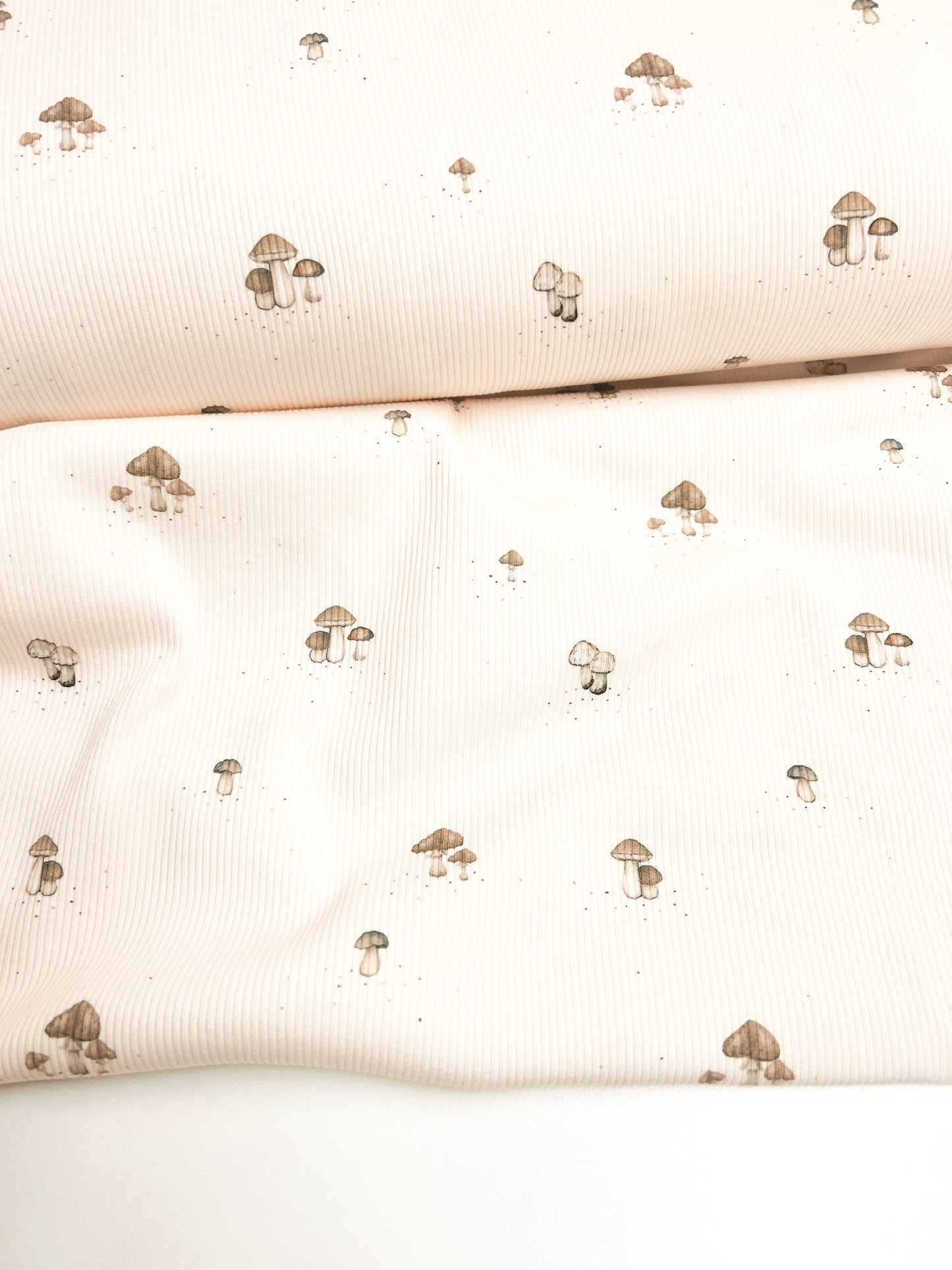 Bio Ribjersey little Mushroom Eigenproduktion Reaktivdruck