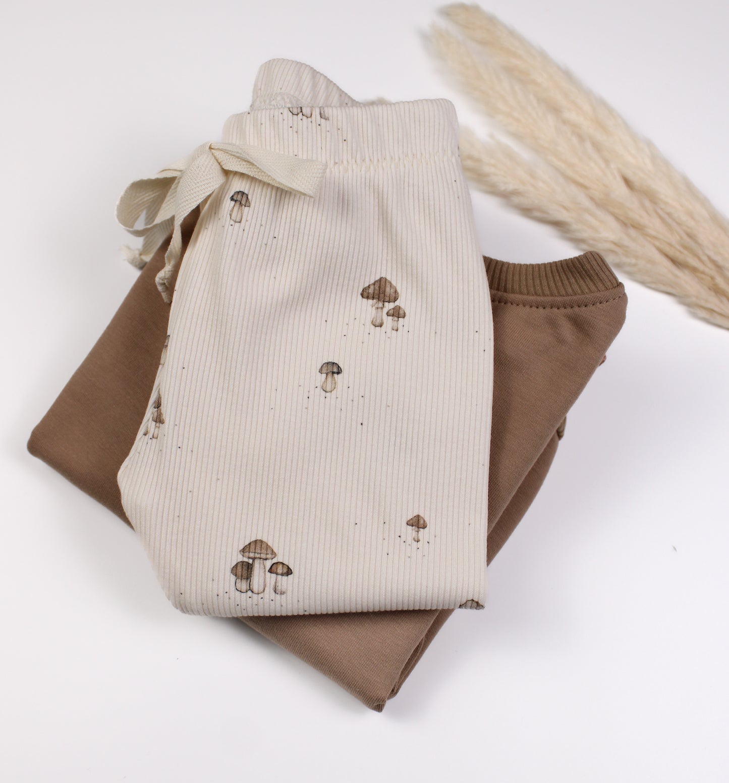 Bio Ribjersey little Mushroom Eigenproduktion Reaktivdruck