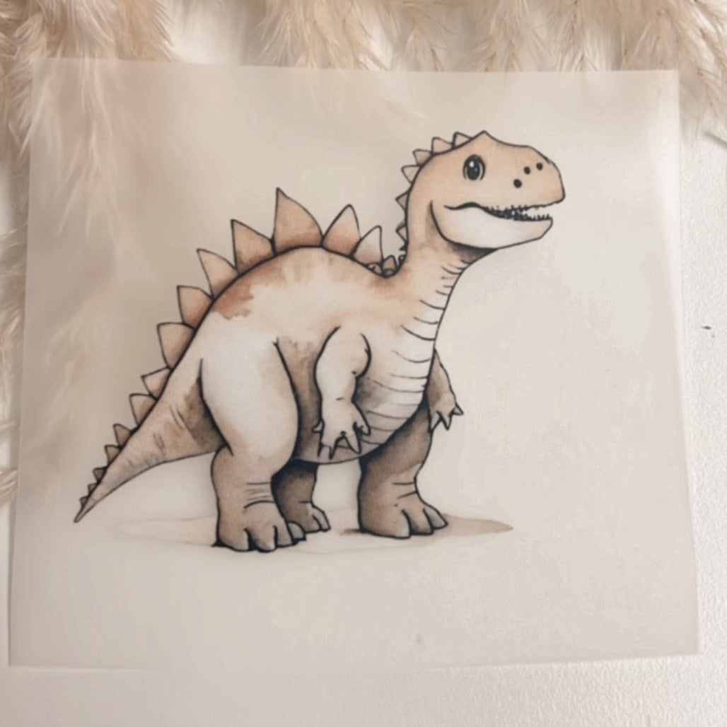 Bügelbild little T-Rex  ca. 7,5 cm x 6,5 cm