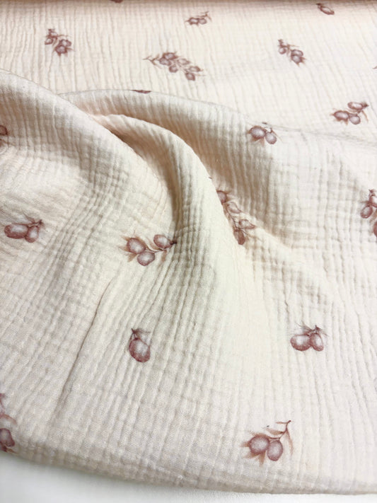 B- Ware Musselin Oliven